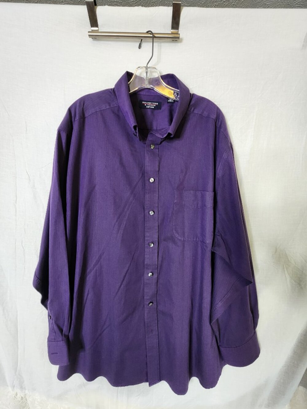 Roundtree & Yorke Easy Care 2XB Long Sleeve Shirt – Cotton/Poly Blend